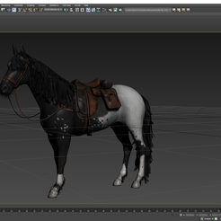 2.png Chinese Horse 3D Model 3D print model