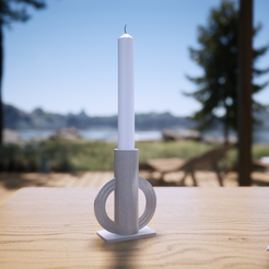 Imagen22_002.png Файл STL Подсвечник - Канделябр・Модель 3D-принтера для скачивания
