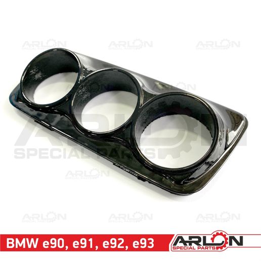5.jpg Ashtray Gauge Pod, 3x 52mm, Fits BMW series 3 E90/91/92/93 "Arlon Special Parts"