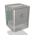 pizap.com14930412759161.jpg Frambuesa pi (Macintosh) G4 Cube Mini (Frambuesa Pi 2 + 3 Estuche)