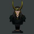 07.jpg LOKI Bust 2 Heads - Marvel - Avenger - Infinity war 3D print model