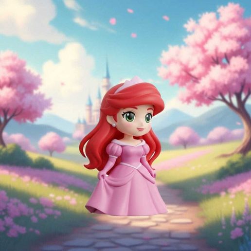 princess ariel dress cartoon Ariel blue dress