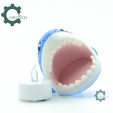 Cobotech-Summer Cute Shark Candle Holder_03.png Sommer Niedlicher Hai