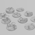 BaseToppers25mm.png Exotic Planet base toppers  25mm 28mm, 32mm, 50mm, 60mm
