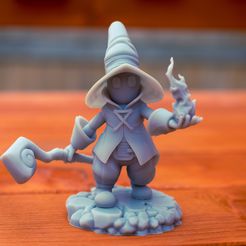untitled-1.jpg Файл STL Vivi Black Mage・3D модель для печати скачать