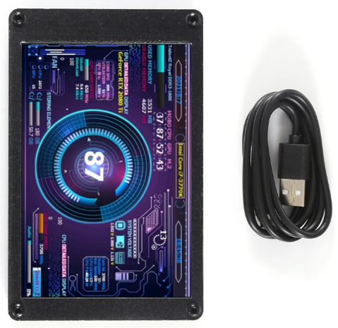 😇 AIDA64 LCD-AX206 LCD-AX206 Housing・ STL File for ・Cults