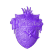 Escudo Ravenclaw.stl Ravenclaw Coat of Arms: Symbol of Wisdom and Creativity
