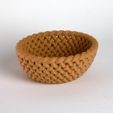 Korb-1.jpg Basket in woven design for creative and stylish decorating, also works well as a planter, good print bed adhesion