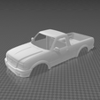 Front-View-Regular.png 1/10 Ford Ranger Regular Cab Replica Body