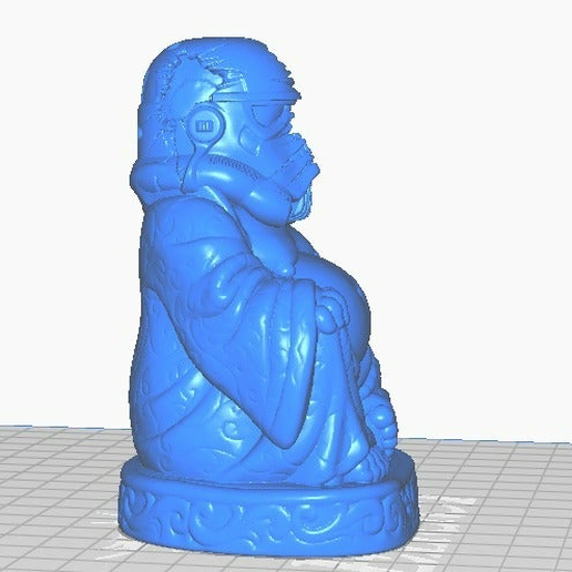 tright.png Free STL file Dead Storm Trooper Buddha (Star Wars Collection)・3D print design to download, ToaKamate