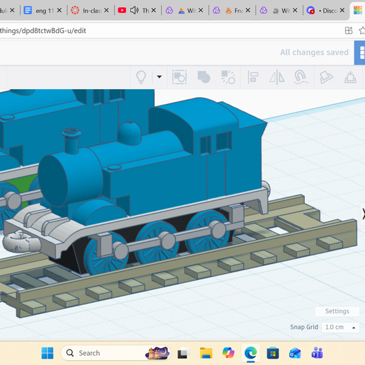 Ertl thomas diecast model