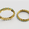 snapshot-3.png Anillo reticular Modelo imprimible en 3D