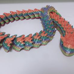 KakaoTalk_20220601_150916985.jpg STL file ARTICULATED SPINY SNAKE (ABOUT 30-IN LONG)・3D printable model to download