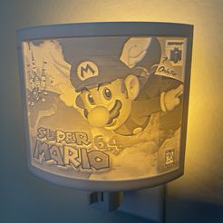 IMG_6772.jpeg Mario 64 Night Light Litho