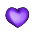 heart1.stl Archivo STL Brócoli bonito - San Valentín・Modelo para descargar y imprimir en 3D