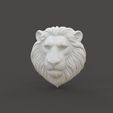 Lion_1.1.jpg Lion Head Bas-Relief