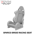 sparcobride1.png Sparco Bride Racing Seat in 1/24 1/43 1/18 1/12 and 1/64