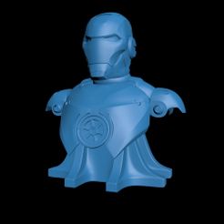 ironmanbust.jpg Free STL file Ironman Bust・3D printable object to download