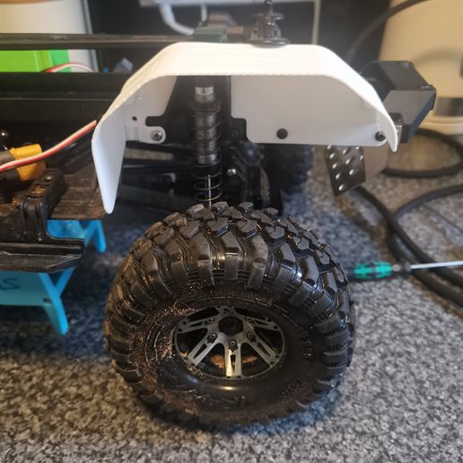 👽 Traxxas TRX-4 Sport Rear Inner Fenders・ STL File for ・Cults
