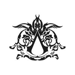 shirt-logo-assassins-creed-blanc-pour-homme-et-femme.jpg Free STL file Logo Assassin's Creed・3D printable design to download