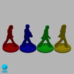 colorful.jpg The Beatles game board tokens