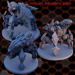 Iri`Dun_Front.jpg Archivo 3D Ir`esect Iri`Dun bot remoto medio・Plan de impresión en 3D para descargar