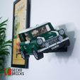1.jpg Gecko Bricks Wall Mount for Creator Expert Mini Cooper 10242