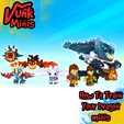 httyd2.png How To Train Your Dragon Mini Pack MultiColor Flexis