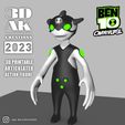 20230314_120434.jpg Ben 10 Classic Ditto 3d Print Model (Articulated)