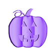 glowing-pumpkin-standard.stl Archivo STL gratis Glowing Pumpkin Pendant/Pin・Modelo para descargar y imprimir en 3D