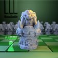 Chess-Natu4r-bauer-Front.jpg 2x Chess Set Cyborgs vs. Nature