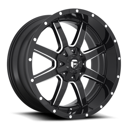FUEL Maverick black Dually wheels 3D model