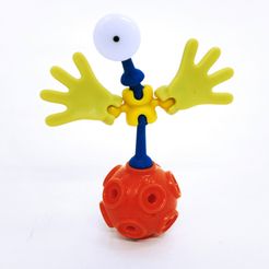 1.jpg Free STL file Short Ball Post・3D printing model to download