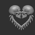 ghjhjk.jpg skull love pentant