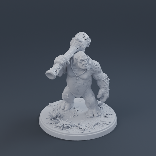 Troll 3D printable STL miniature