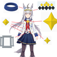 oguri-cap.png Oguri cap accessories - Uma musume