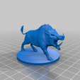 Giant_Boar_Updated.png Misc. Creatures for Tabletop Gaming Collection
