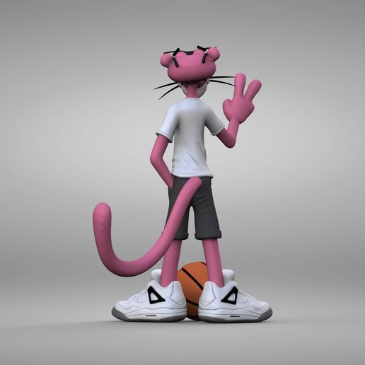 pantera-rosa-4.jpg Pink Panther Urban Vibes Fanart - (Multiparts / 3MF)