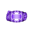 Nhan than thoai N447 P01.stl Mythischer Ring -Löwenring - Kriegerring - N447