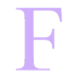 F.STL Letras del alfabeto