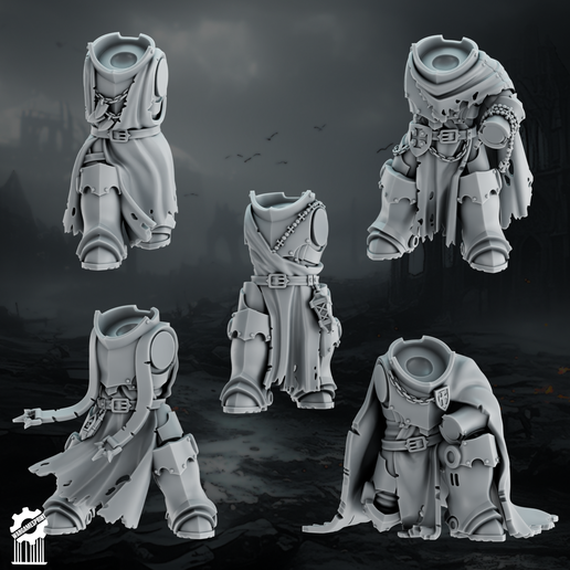 🪖 SET1 - Shadowguards Bodies - primary scale (Set of 5) [SUPPORTED ...