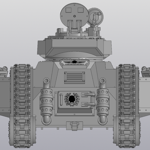 Screenshot_08.png Download STL file Main battle tank • 3D printable design, Solutionlesn
