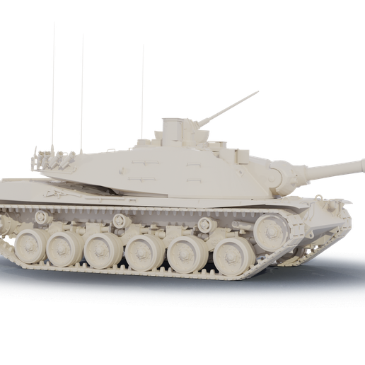 🪖 KPZ-70 / MBT-70・ STL File for 3D printing・Cults