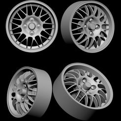 IMG-20230322-WA0000.jpg STL file Wheels for miniatures・3D print design to download