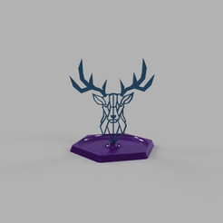 ciervo_2023-May-28_08-22-12AM-000_CustomizedView37718654481.png Low Poly Deer Tray Ring Holder