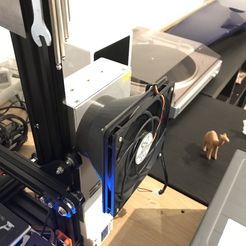 19-07-07_22-31-17_0988.jpg Free 3D file Ender 3 - PSU 120mm fan・Object to download and to 3D print, DarKou