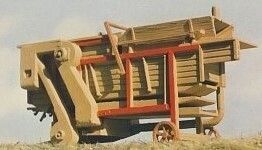 Bausatz  Dreschmaschine Westfalia im Maßstab 1/87 H0 um 1950 3D model