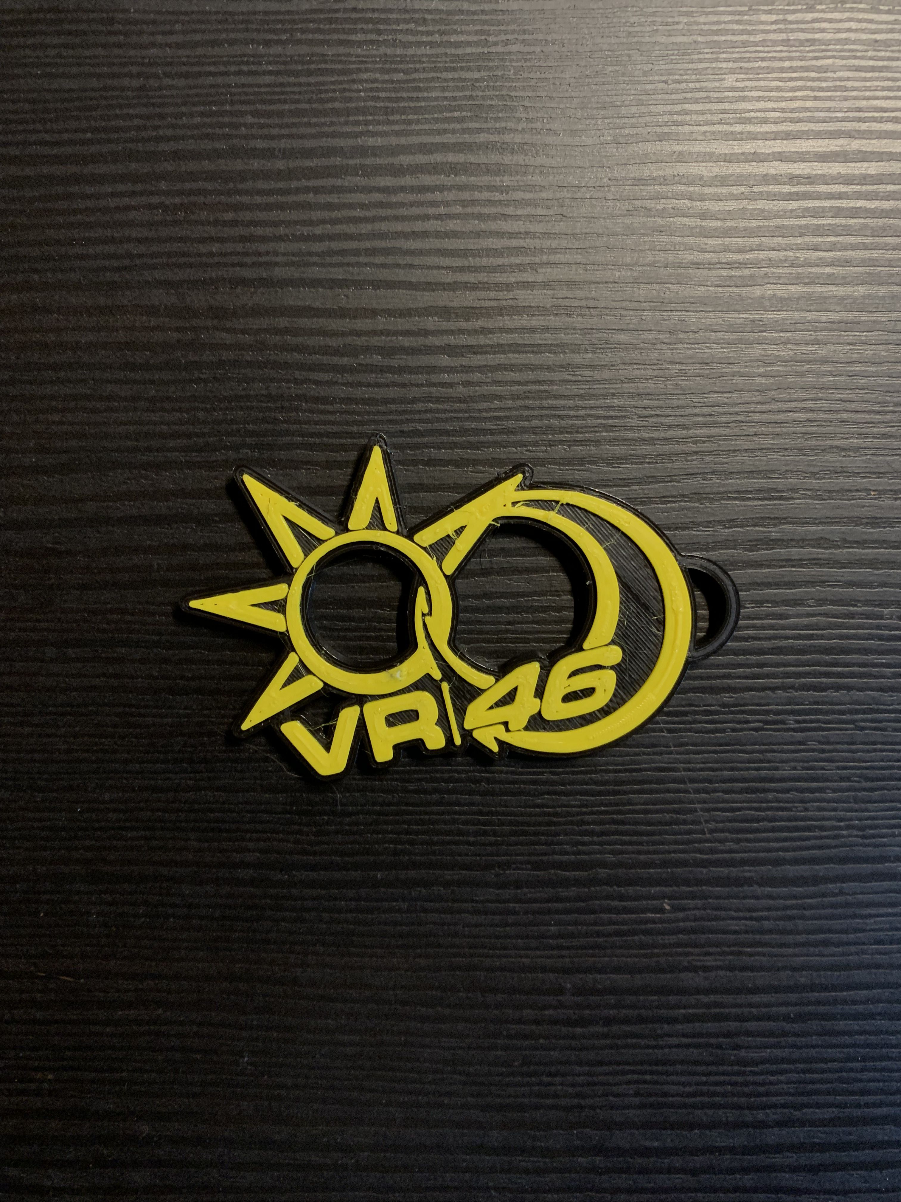 Porte-clés Officiel VR46 Team Pertamina – Collection 2024 – Pour Fans De Moto GP Et Valentino Rossi
