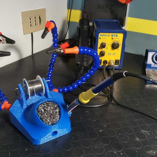 terza mano brasatura a stagno - 3D model önizlemesi