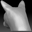 9.jpg Siamese Cat head for 3D printing